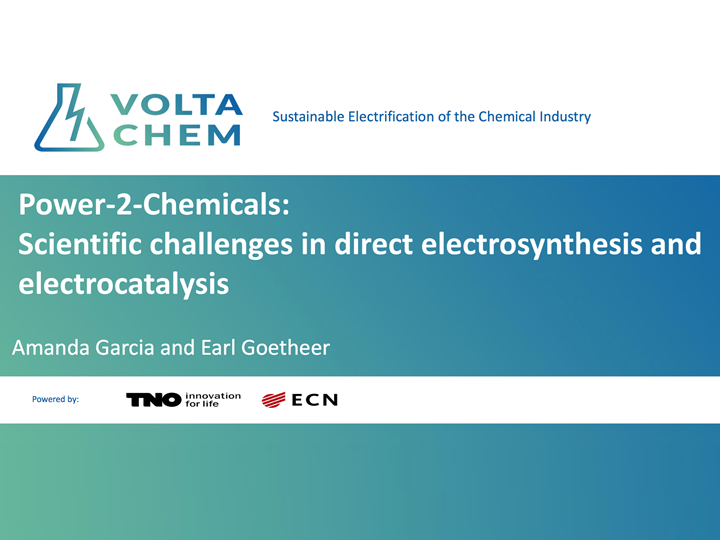Power-to-Chemicals Session 25