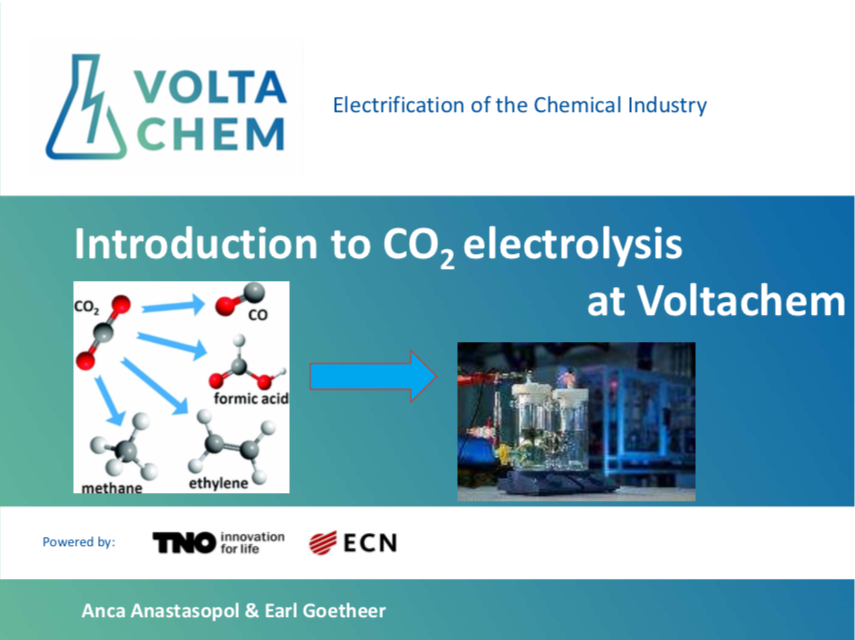 Introduction to CO2 electrolysis at Voltachem