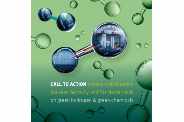 The Netherlands and Germany are joining forces for a joint innovation approach to green hydrogen and green chemistry