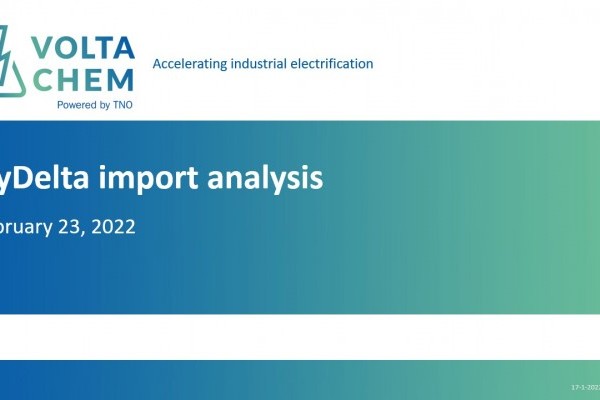 VoltaChem’s Monthly Munchies: HyDelta import analysis